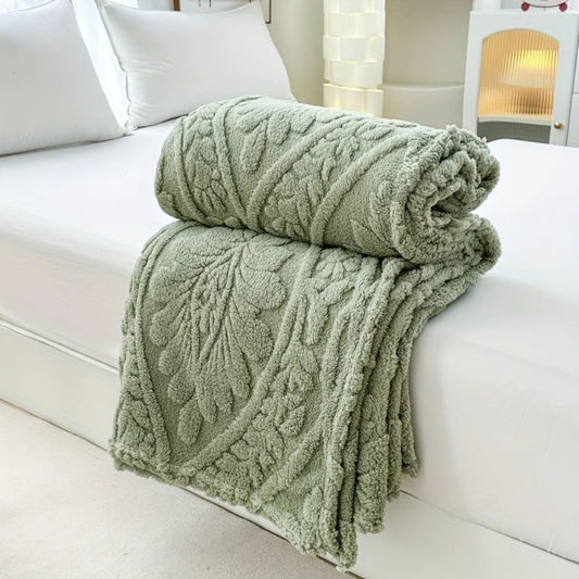 ParisWeave Decke - Jacquard Fleece für Gemütlichkeit