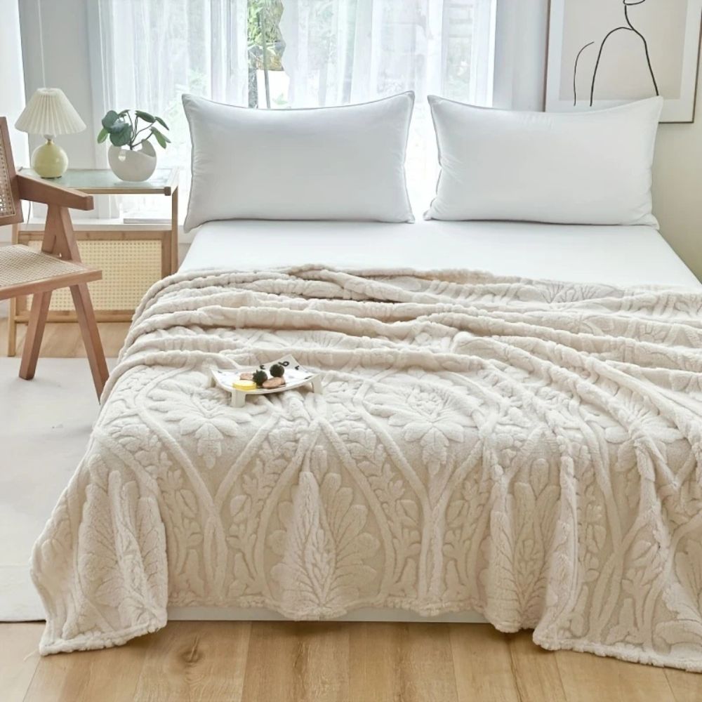 ParisWeave Decke - Jacquard Fleece für Gemütlichkeit