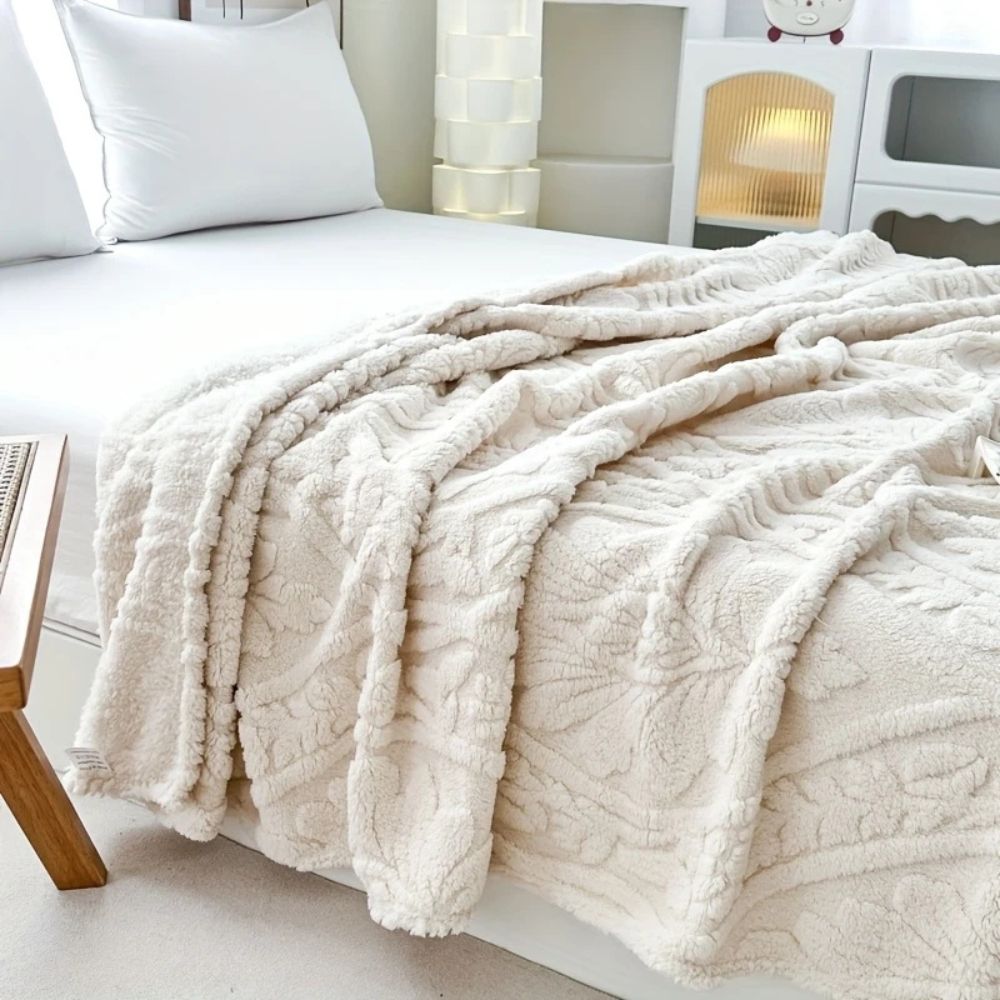 ParisWeave Decke - Jacquard Fleece für Gemütlichkeit