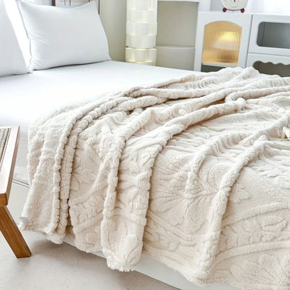 ParisWeave Decke - Jacquard Fleece für Gemütlichkeit