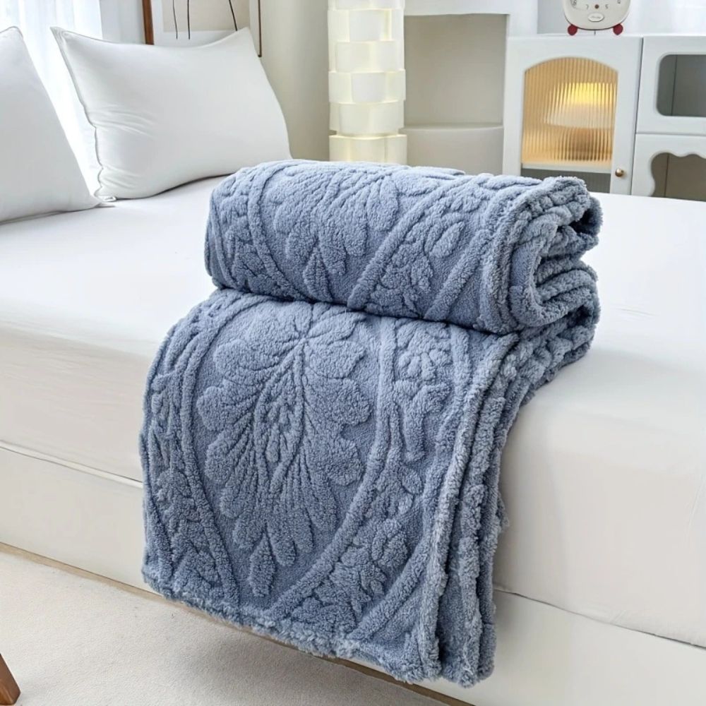 ParisWeave Decke - Jacquard Fleece für Gemütlichkeit