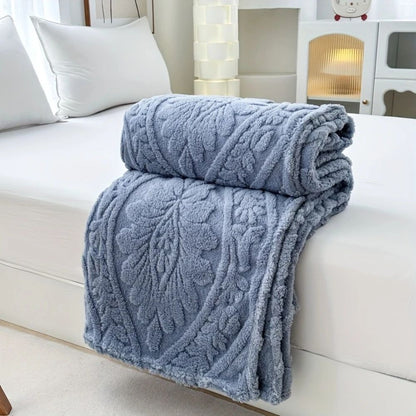 ParisWeave Decke - Jacquard Fleece für Gemütlichkeit