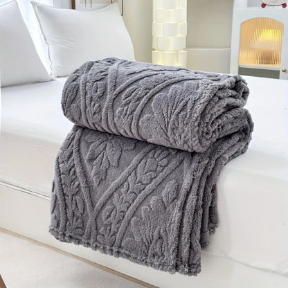ParisWeave Decke - Jacquard Fleece für Gemütlichkeit