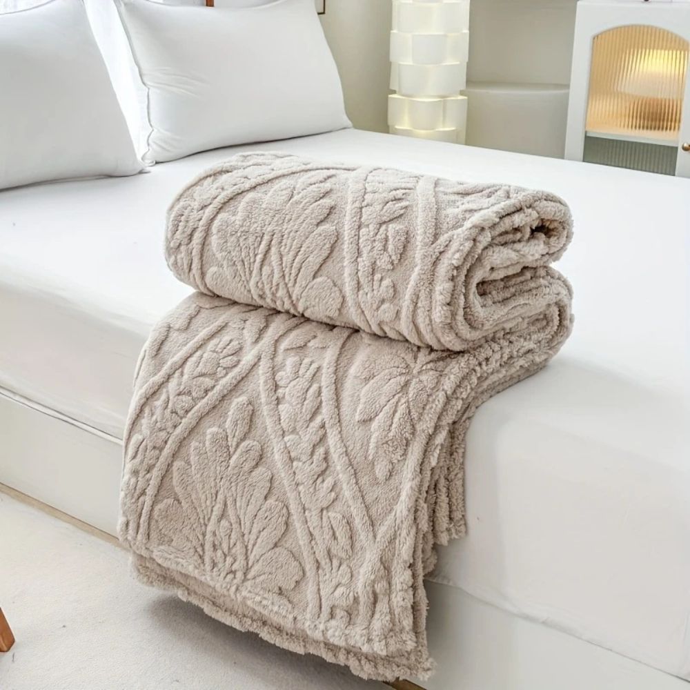 ParisWeave Decke - Jacquard Fleece für Gemütlichkeit