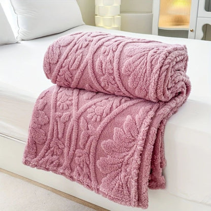 ParisWeave Decke - Jacquard Fleece für Gemütlichkeit