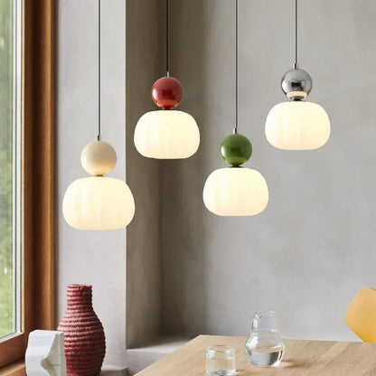 Wabi Sabi Pendelleuchte Creme – Stilvolles Lichtdesign im Retro-Look