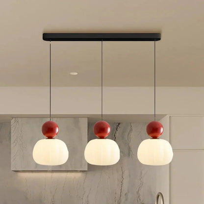 Wabi Sabi Pendelleuchte Creme – Stilvolles Lichtdesign im Retro-Look