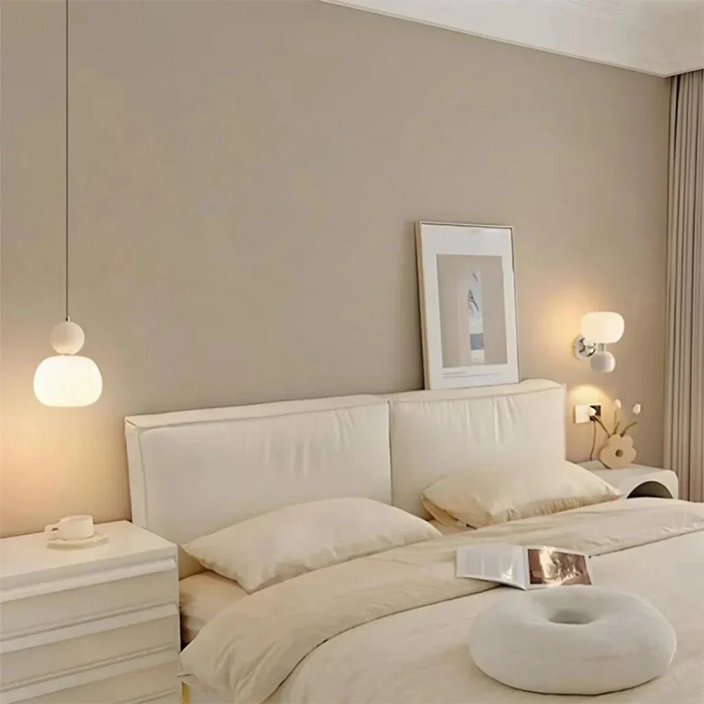 Wabi Sabi Pendelleuchte Creme – Stilvolles Lichtdesign im Retro-Look