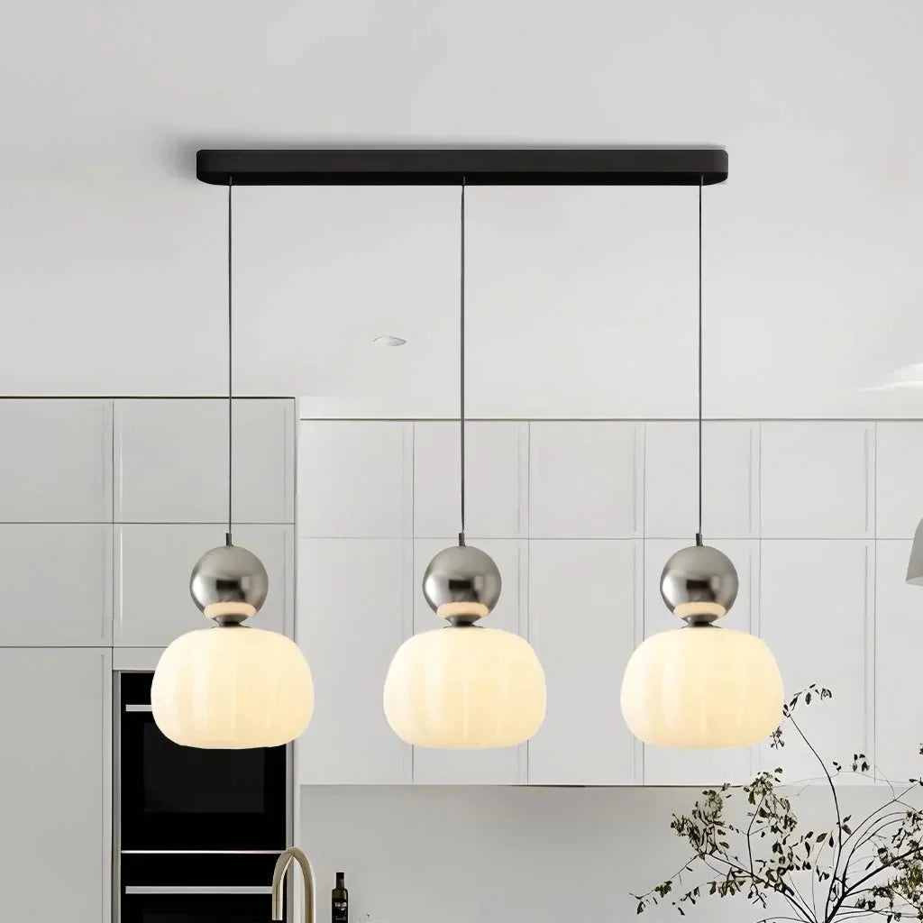 Wabi Sabi Pendelleuchte Creme – Stilvolles Lichtdesign im Retro-Look