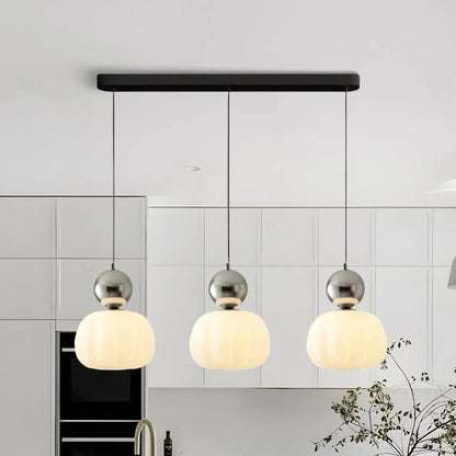 Wabi Sabi Pendelleuchte Creme – Stilvolles Lichtdesign im Retro-Look