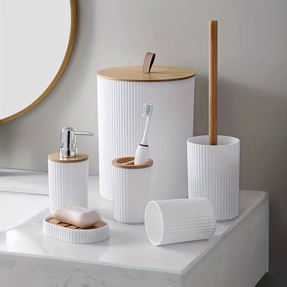 BadSet Premium - Sechsteiliges Set für Eleganz und Ordnung