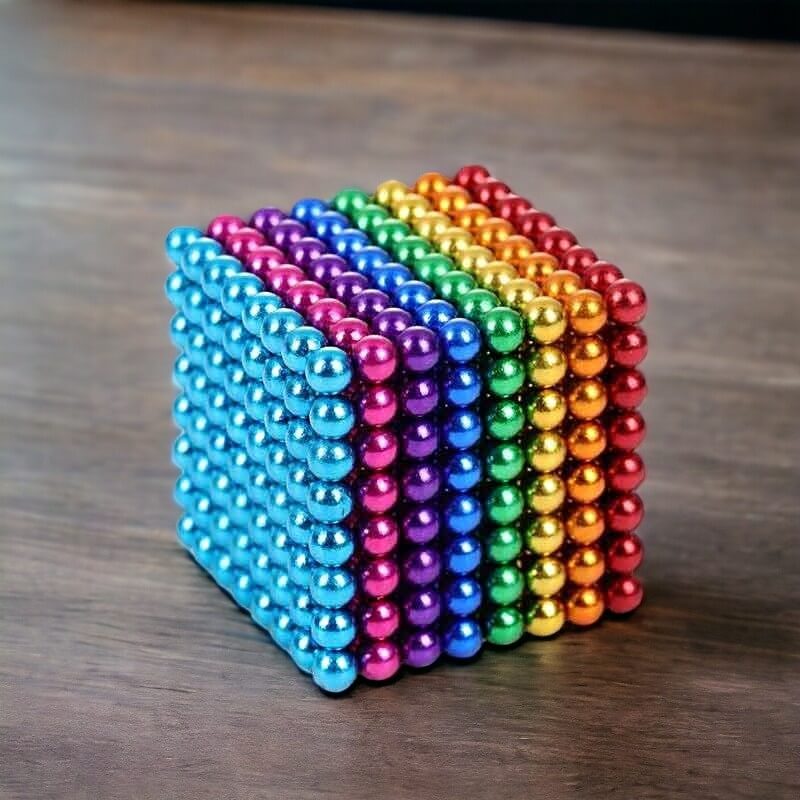 Magnetkugeln Set Regenbogen - Japanische Eleganz