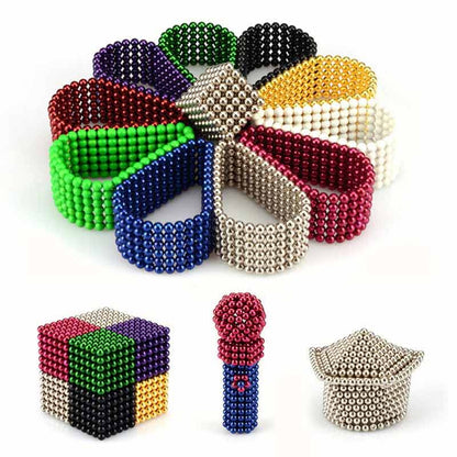 Magnetkugeln Set Regenbogen - Japanische Eleganz