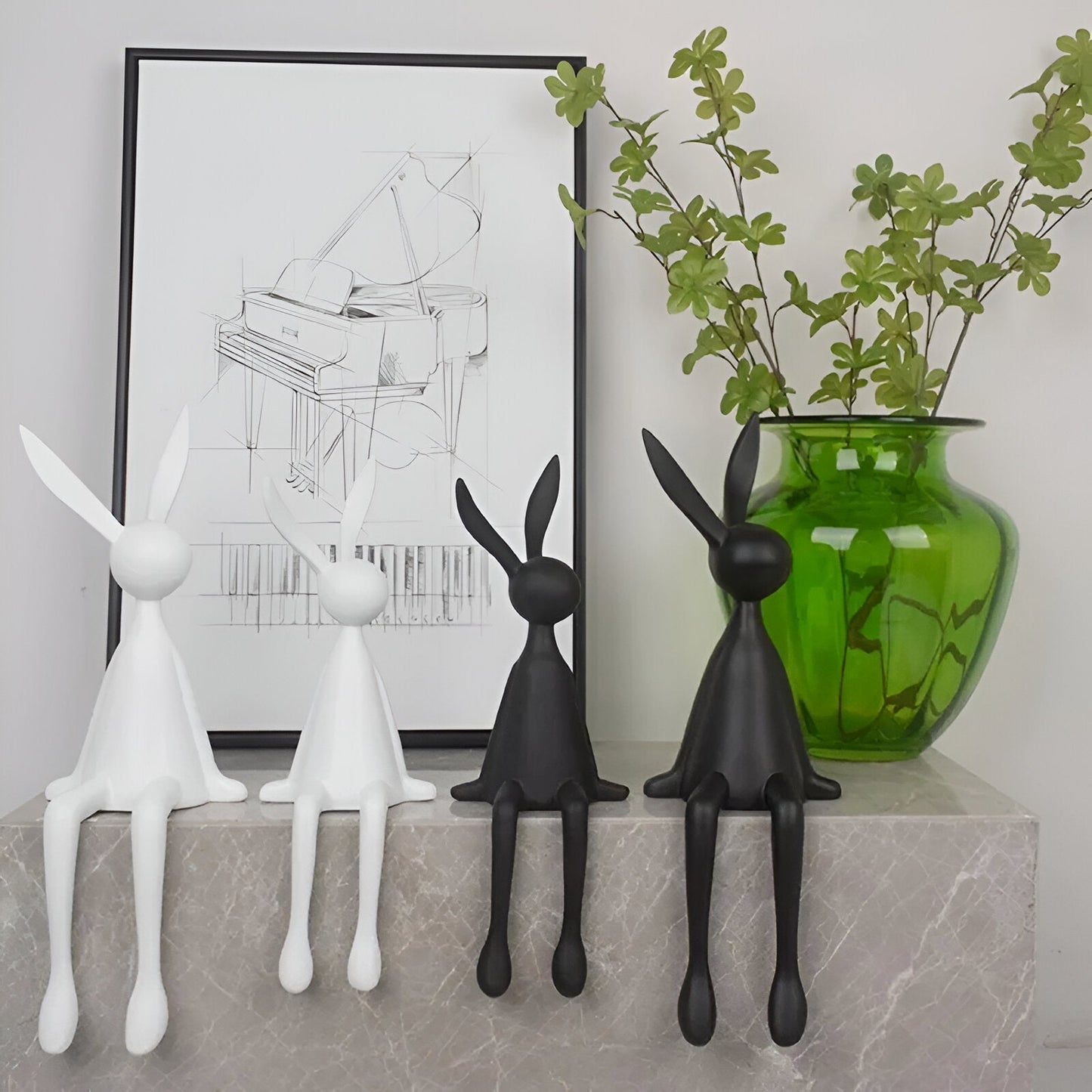 ResinLux Osterhase - Stilvolle Oster Deko für Ihr Zuhause