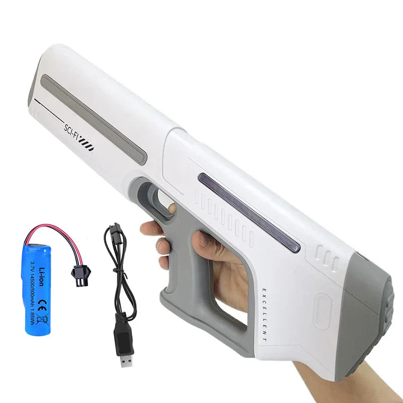 HYDROBLAST – Elektrische Wasserpistole mit Akku für Outdoor-Spielspaß