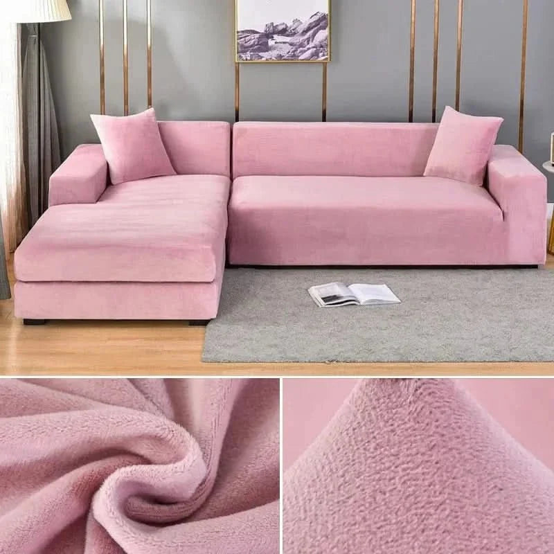 SAMTLUX – Sofabezug – Elastisch & Luxuriös für jedes Wohnzimmer