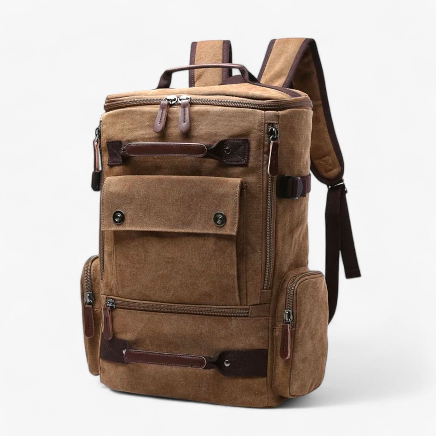 VINTAGECANVAS Rucksack – Stilvoll & Funktional mit Laptopfach für Alltag & Abenteuer