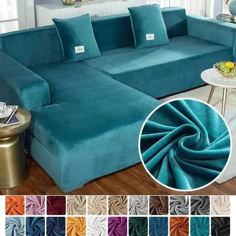 SAMTLUX – Sofabezug – Elastisch & Luxuriös für jedes Wohnzimmer