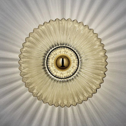 AuraGlas Bauhaus Wandleuchte