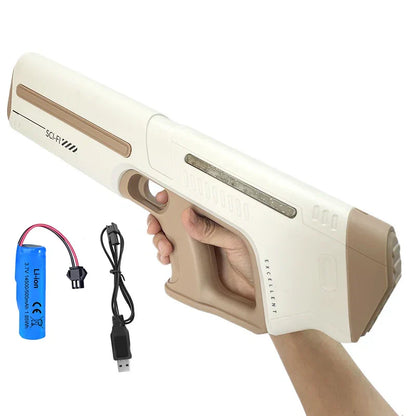 HYDROBLAST – Elektrische Wasserpistole mit Akku für Outdoor-Spielspaß