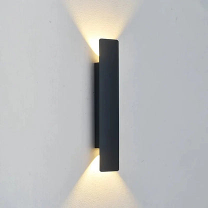OUTGLOW – Wasserdichte LED-Aluminium-Wandleuchte für Innen & Außen