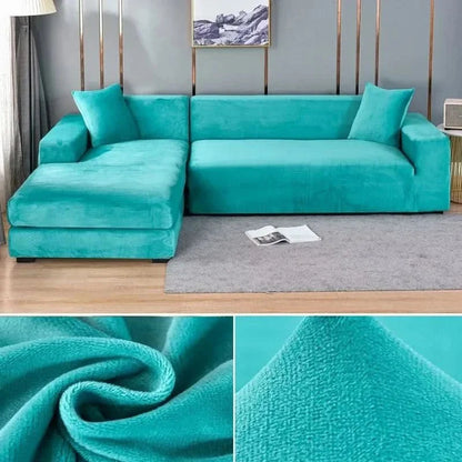 SAMTLUX – Sofabezug – Elastisch & Luxuriös für jedes Wohnzimmer