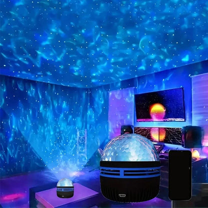 Galaxvanta – Galaxienprojektor für farbige Lichtmuster an Wand und Decke