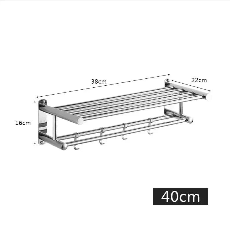 STEELRACK – Edelstahl Handtuchhalter Platzsparend & Stilvoll