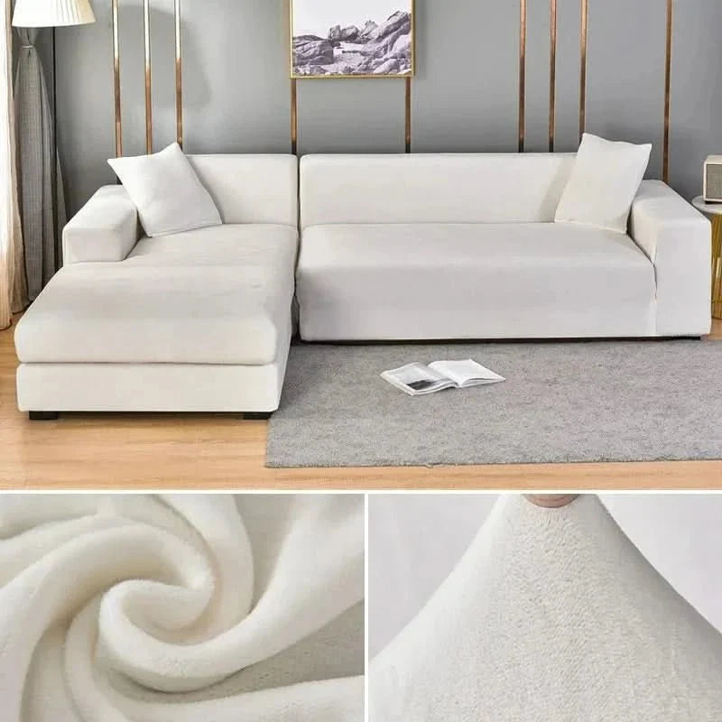 SAMTLUX – Sofabezug – Elastisch & Luxuriös für jedes Wohnzimmer