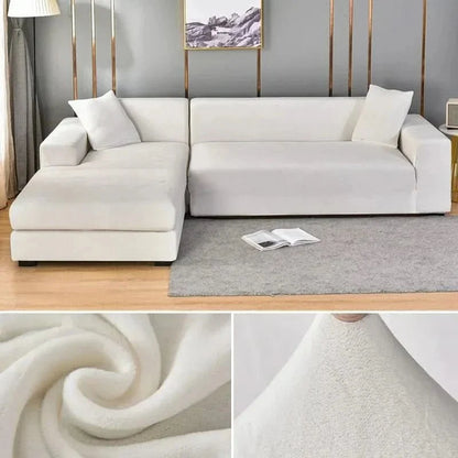 SAMTLUX – Sofabezug – Elastisch & Luxuriös für jedes Wohnzimmer