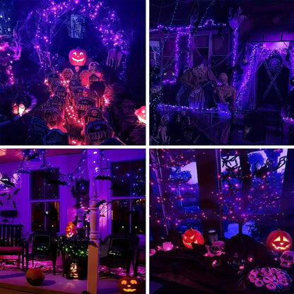 Witchbeam – LED-Halloween-Lichterkette mit acht wählbaren Beleuchtungsmodi