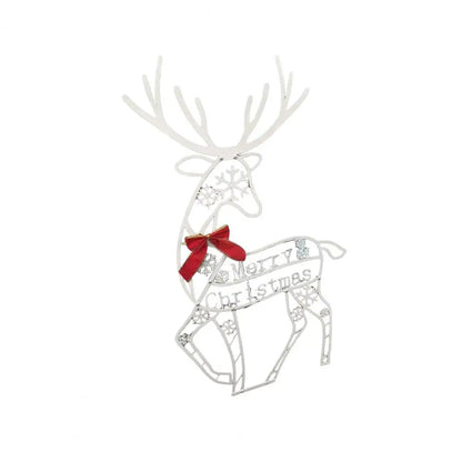 Deerhaven – Beleuchtete Rentierfigur mit integrierter LED für Weihnachtsdekoration