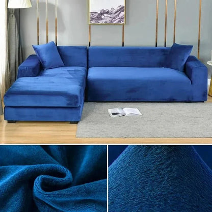 SAMTLUX – Sofabezug – Elastisch & Luxuriös für jedes Wohnzimmer