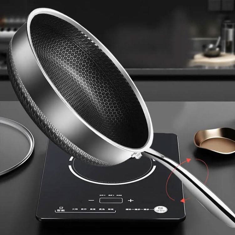 STEELCORE – Edelstahl Bratpfanne für Energiesparendes & Langlebiges Kochen