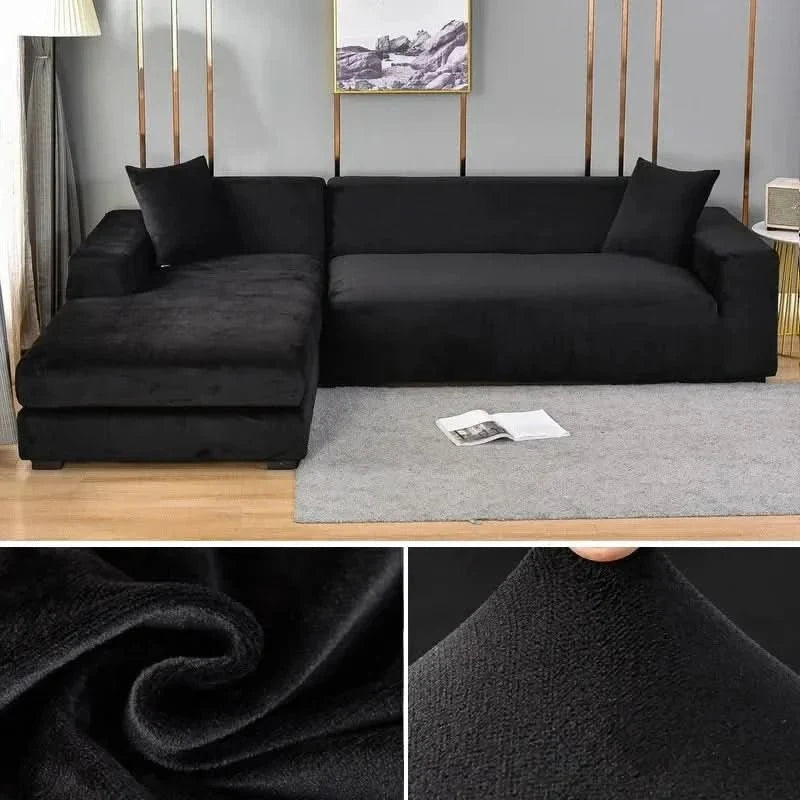 SAMTLUX – Sofabezug – Elastisch & Luxuriös für jedes Wohnzimmer