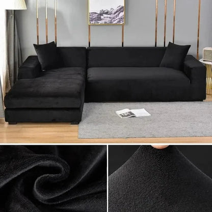 SAMTLUX – Sofabezug – Elastisch & Luxuriös für jedes Wohnzimmer