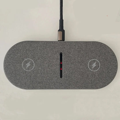 POWERDOCK – 40W Wireless Charging Station für iPhone, AirPods & Samsung