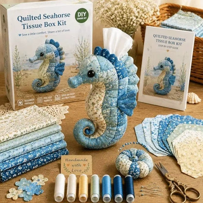 Pawstitch – Bastelset für Taschentuchboxen mit Tiermotiven
