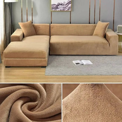 SAMTLUX – Sofabezug – Elastisch & Luxuriös für jedes Wohnzimmer