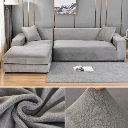 SAMTLUX – Sofabezug – Elastisch & Luxuriös für jedes Wohnzimmer