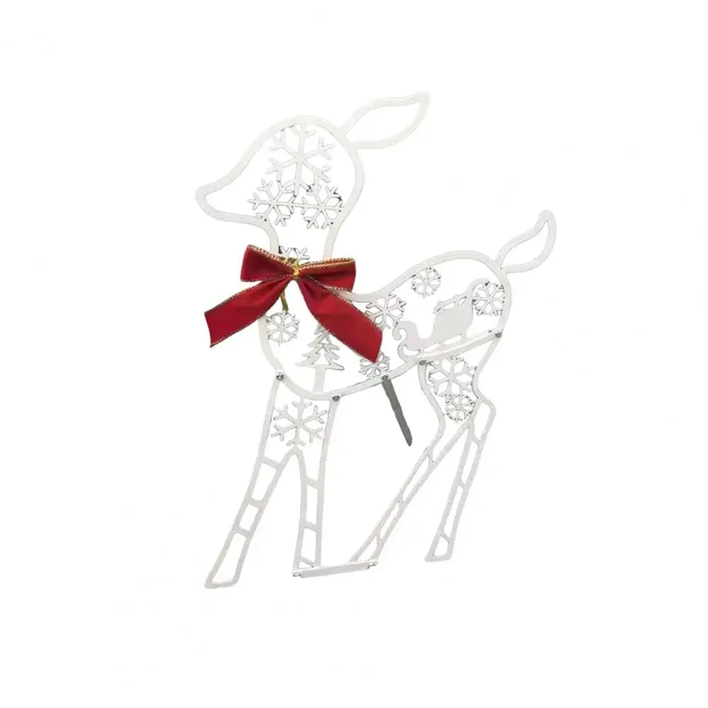 Deerhaven – Beleuchtete Rentierfigur mit integrierter LED für Weihnachtsdekoration
