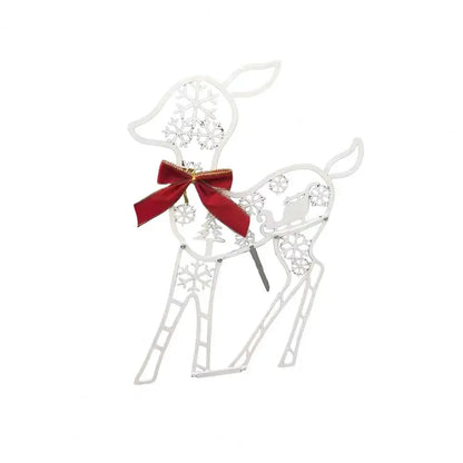 Deerhaven – Beleuchtete Rentierfigur mit integrierter LED für Weihnachtsdekoration