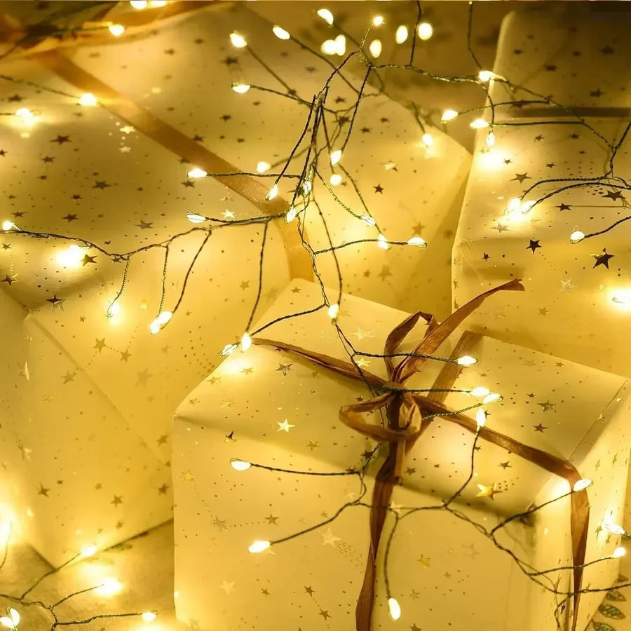 Fireworklume – LED-Feuerwerk-Lichterkette mit Fernbedienung und Timer