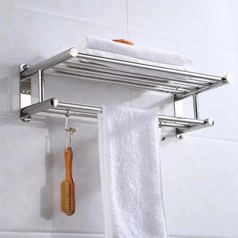 STEELRACK – Edelstahl Handtuchhalter Platzsparend & Stilvoll