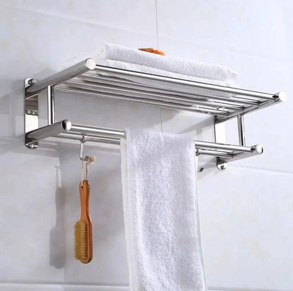 STEELRACK – Edelstahl Handtuchhalter Platzsparend & Stilvoll