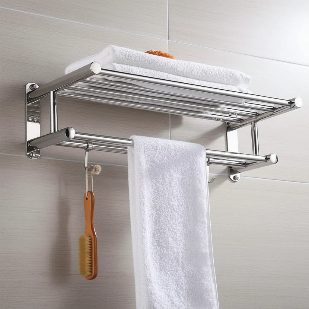 STEELRACK – Edelstahl Handtuchhalter Platzsparend & Stilvoll