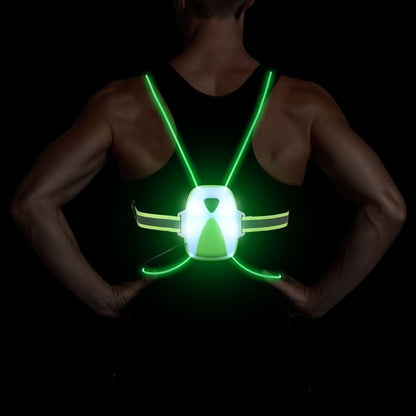 REFLECTGLOW – Verstellbare LED-Sicherheitsweste für maximale Sichtbarkeit