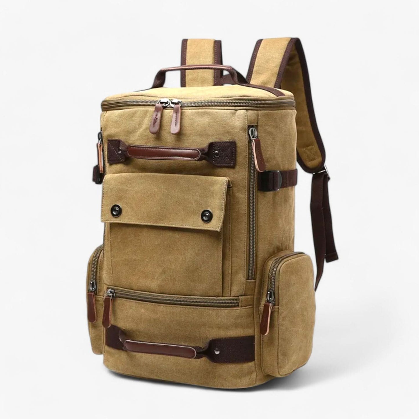 VINTAGECANVAS Rucksack – Stilvoll & Funktional mit Laptopfach für Alltag & Abenteuer