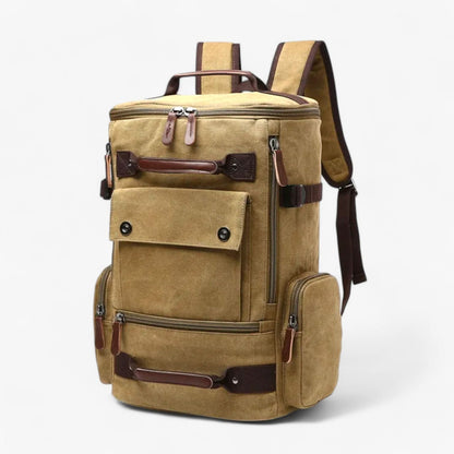 VINTAGECANVAS Rucksack – Stilvoll & Funktional mit Laptopfach für Alltag & Abenteuer