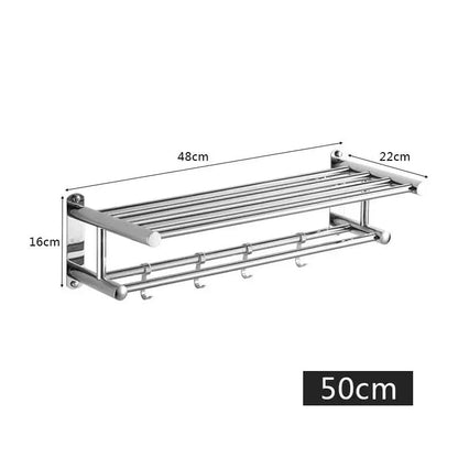 STEELRACK – Edelstahl Handtuchhalter Platzsparend & Stilvoll